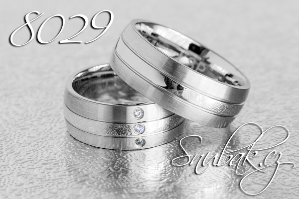 Snubní prsteny z chirurgické oceli LSP 8029, foto Gig_4210917