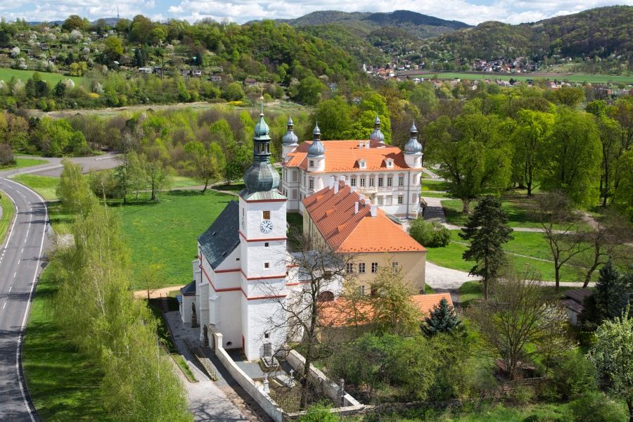 Kostel sv. Floriána v Krásném Březně, Ústí nad Labem, Krásné Březno